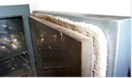 Asbestos rope seal
