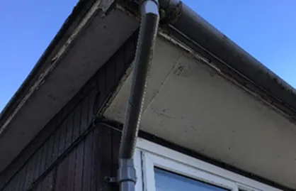 Asbestos soffit board