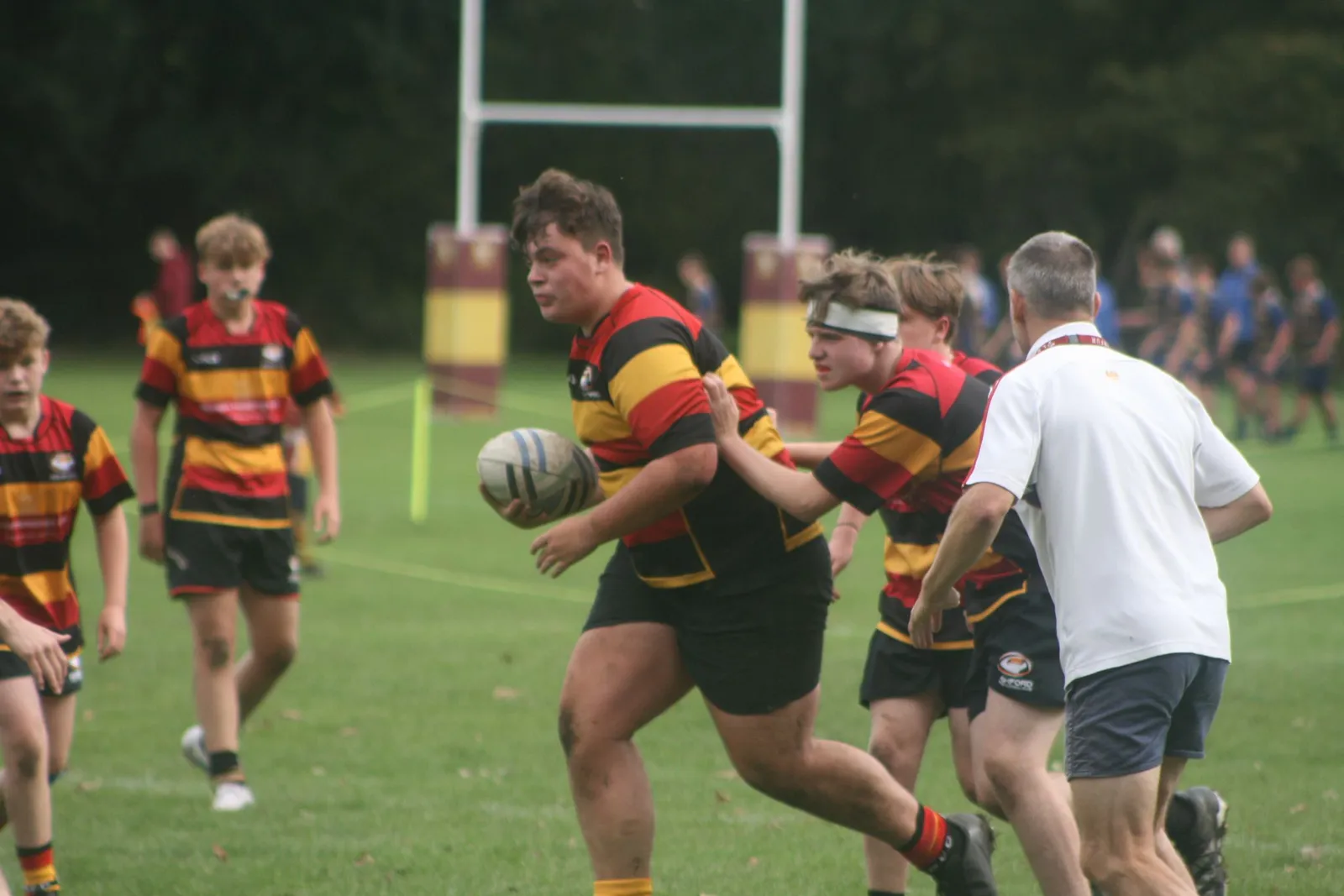 Youth rugby action in INNOX-backed Ashford RFC colours
