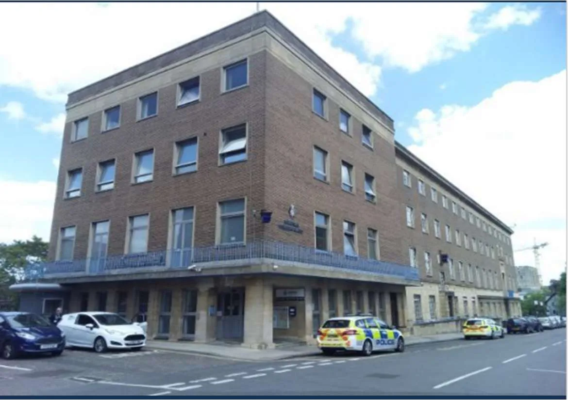 Bethel Street police station, Norwich, where INNOX carried out licensed asbestos removal